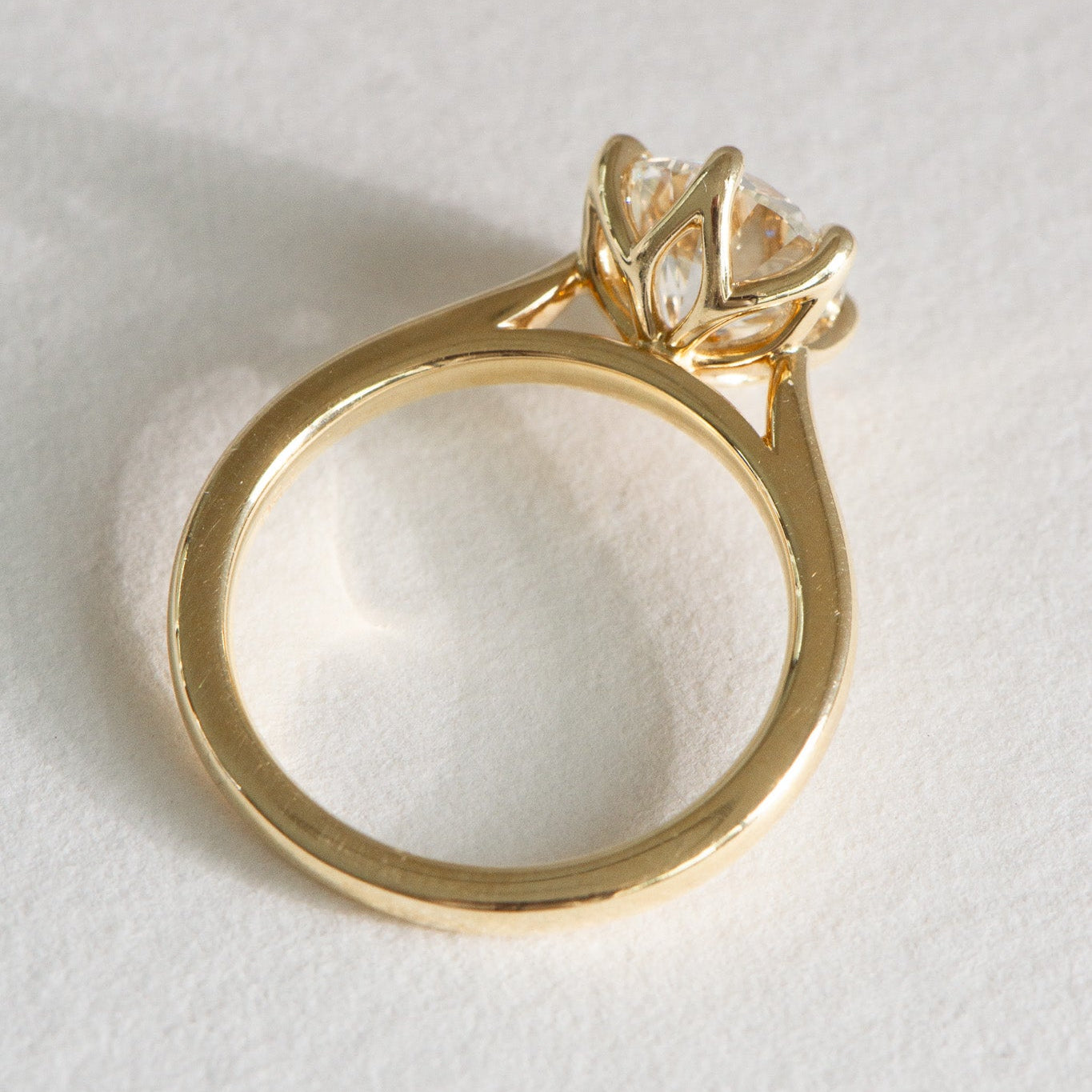 Heritage Dawn natural diamond round brilliant ring, available online and in-store at Matthews Jewellers Newcastle