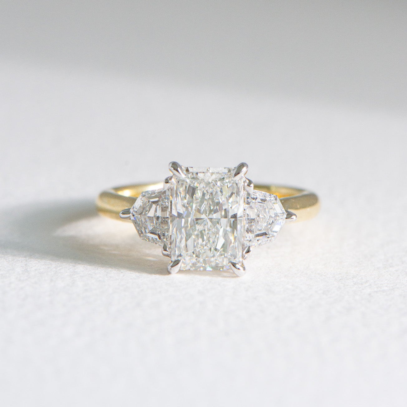Kari | 2.7ct Radiant Lab Diamond Engagement Ring