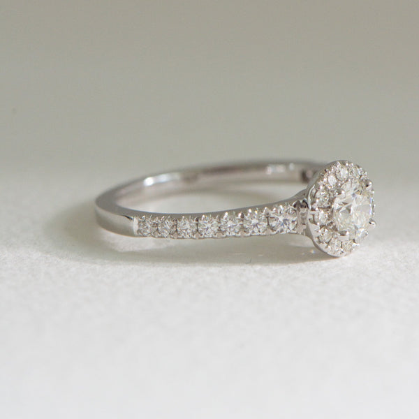 Hearts on Fire Transcend Diamond Ring