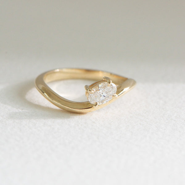 Diamond Pinky Ring