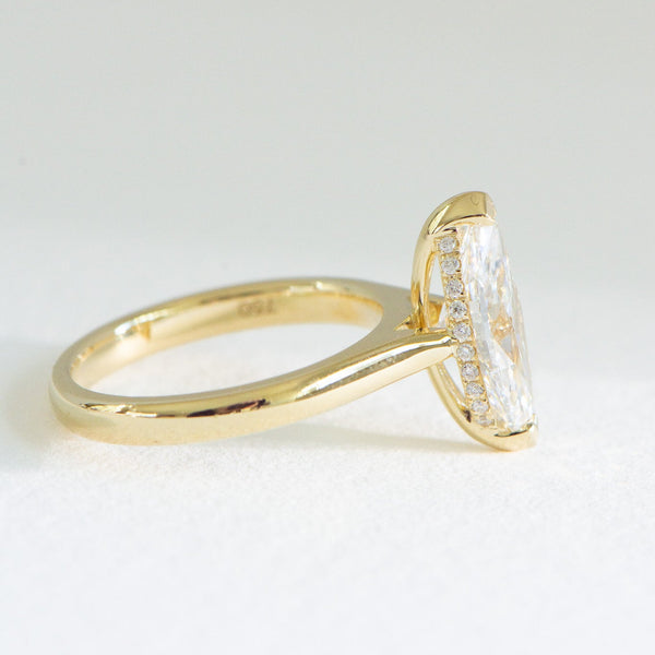 Freya | 2ct Marquise Lab Diamond Engagement Ring