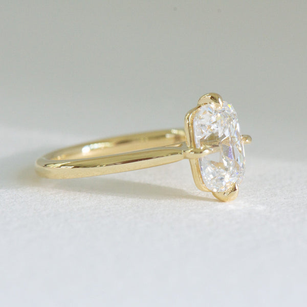 Compass Elora | Old Mine Cut Engagement Ring