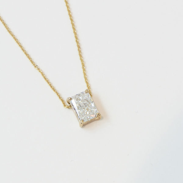 Radiant Diamond Necklace