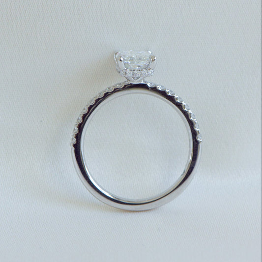 Matthews Jewellers Heritage Sofia 1.50ct GIA-certified natural hidden halo engagement ring, est. 1957