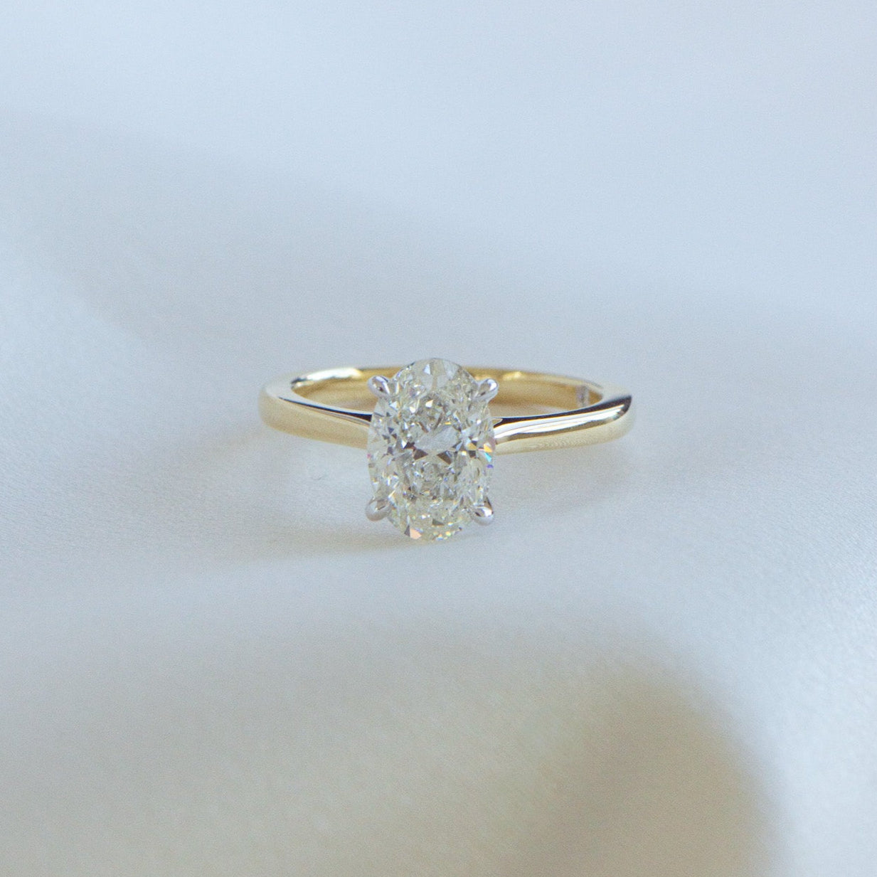 Matthews Jewellers Heritage Helena 2.00ct GIA-certified natural oval engagement ring, est. 1957