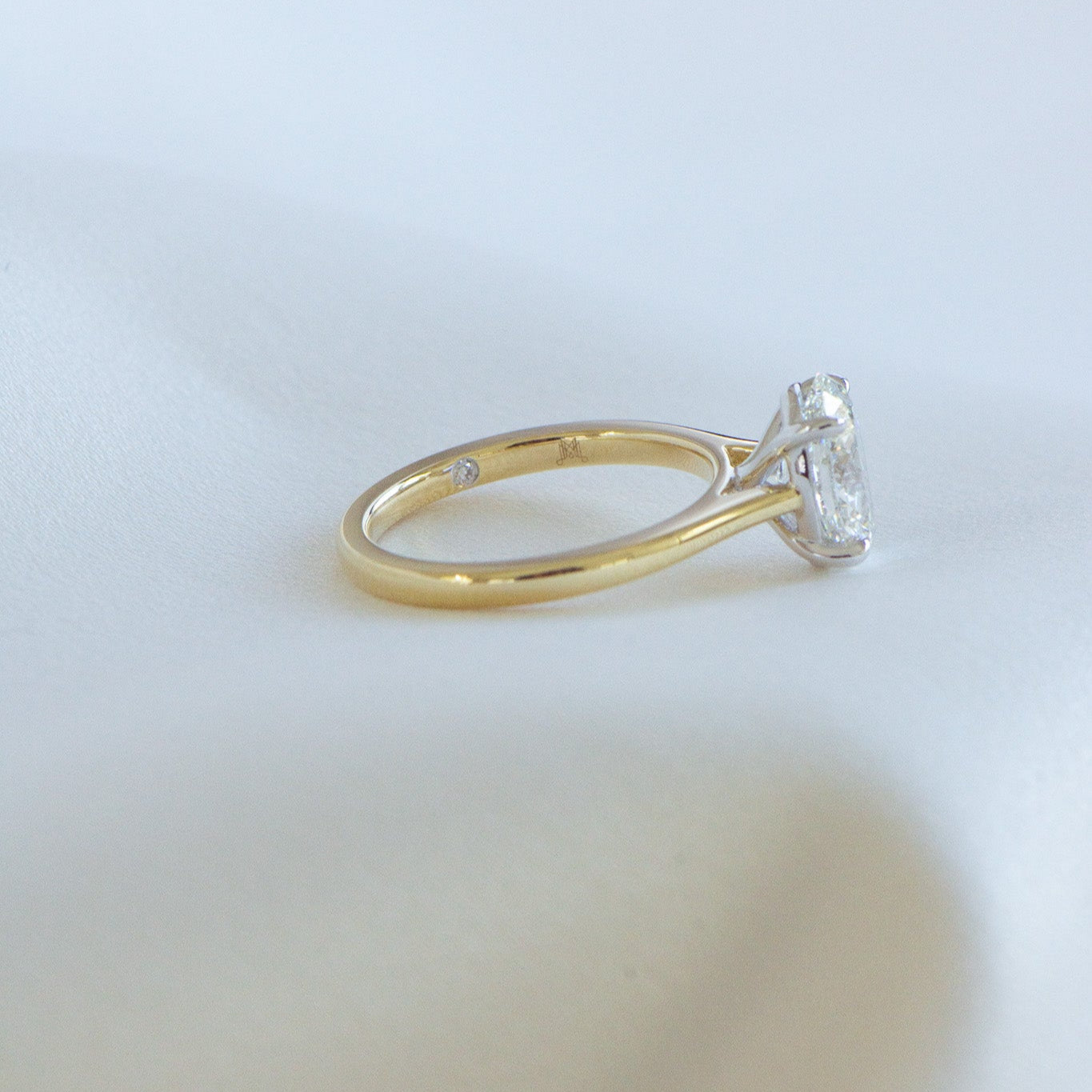 Oval natural diamond engagement ring, Heritage Helena 2.00ct, GIA certified, Matthews Jewellers