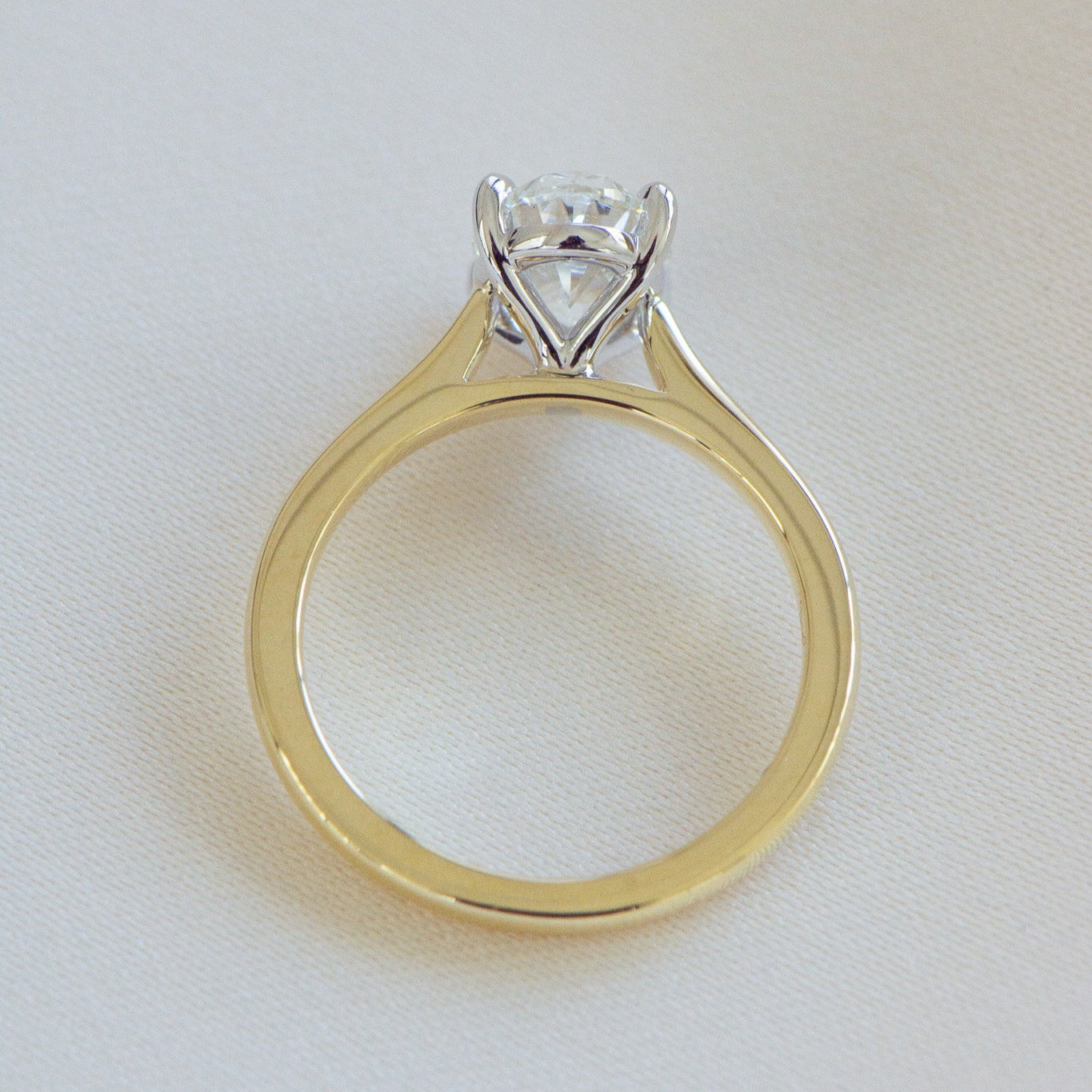 Heritage Helena 2.00ct oval natural diamond ring, GIA certified, Matthews Jewellers Newcastle