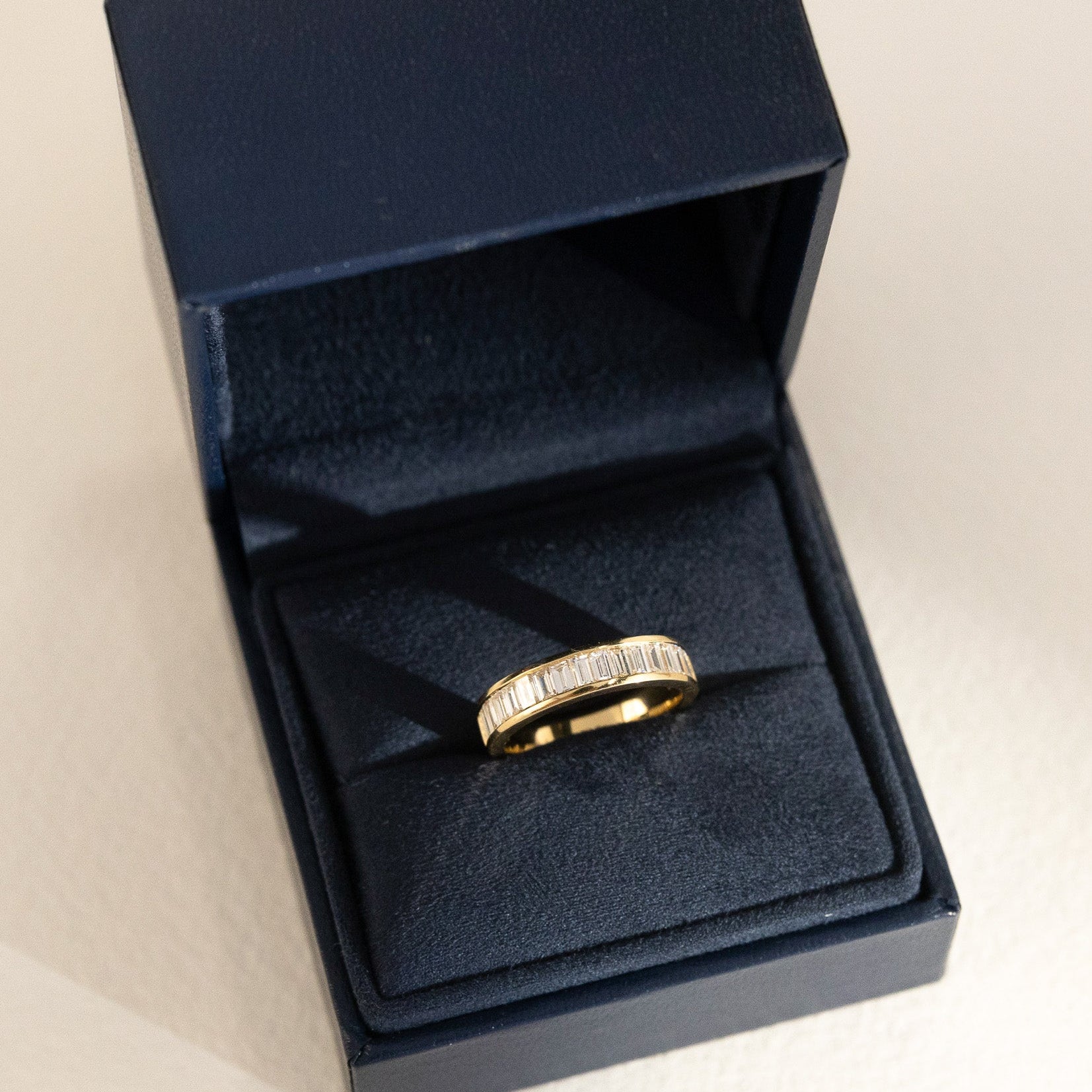 Mabel | Baguette Diamond Ring