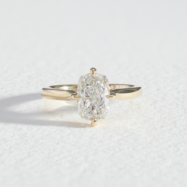 Compass Elora | Elongated Cushion Diamond Engagement Ring