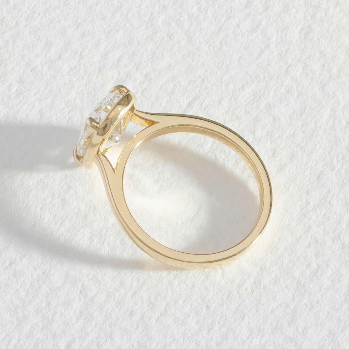 Florence | Elongated Cushion Georgian Inspired Diamond Engagement Ring