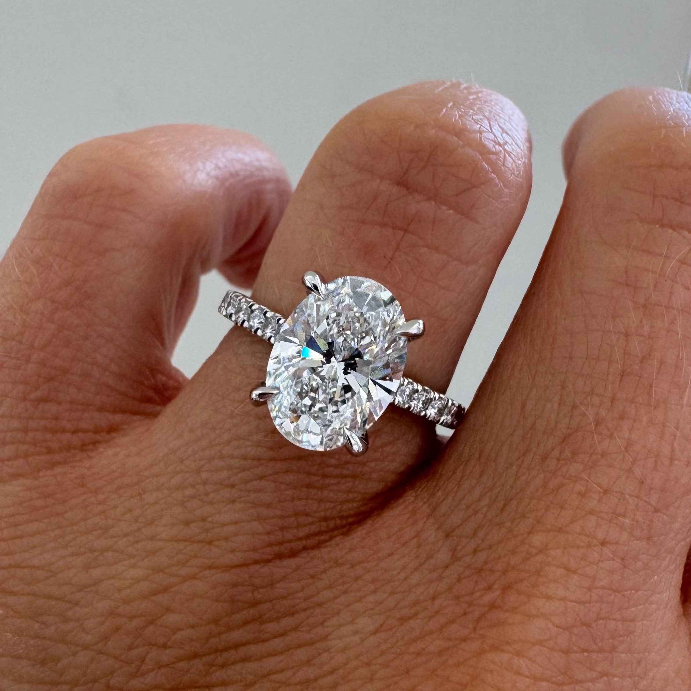 Helena | 3.00ct Oval Engagement Ring