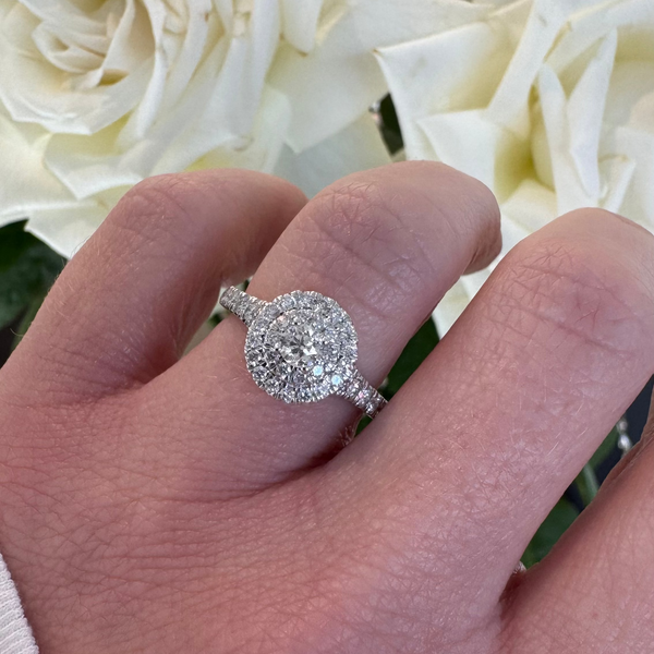 Natural Diamond Engagement Ring