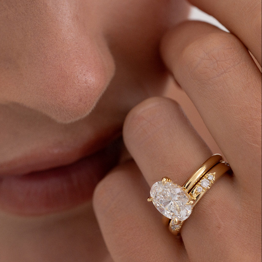 Jasmine lab grown diamond diamond ring, available in-store and online, Matthews Jewellers Newcastle