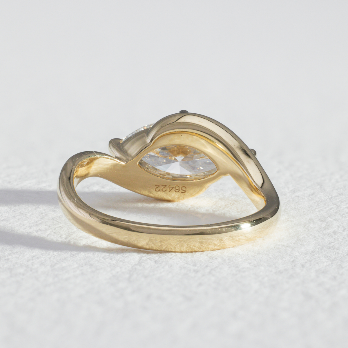 Kaia | Marquise Diamond Wrap Engagement Ring