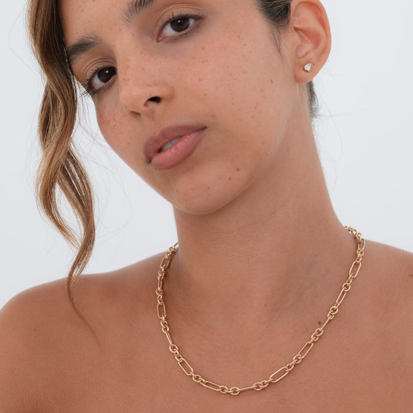 3 +1 Gold Necklace