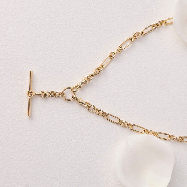 Yellow Gold T Bar