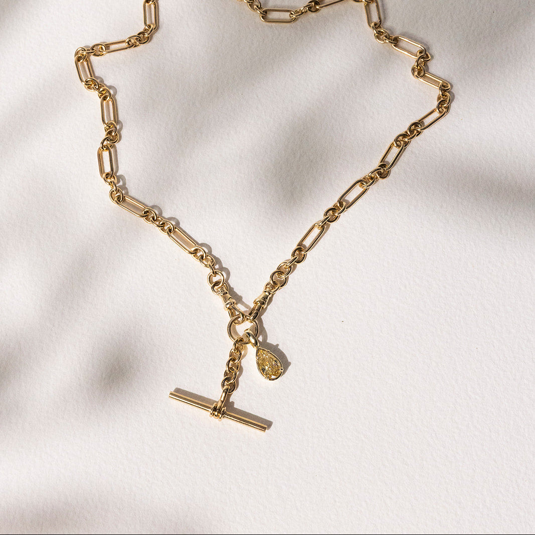 Yellow Gold T Bar | Available Now