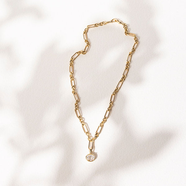 Allure East West Oval Diamond Enhancer