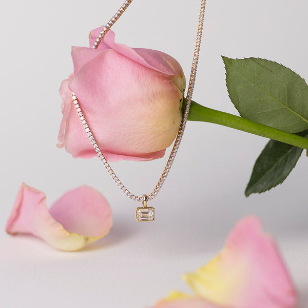 Allure Emerald Cut Diamond Enhancer