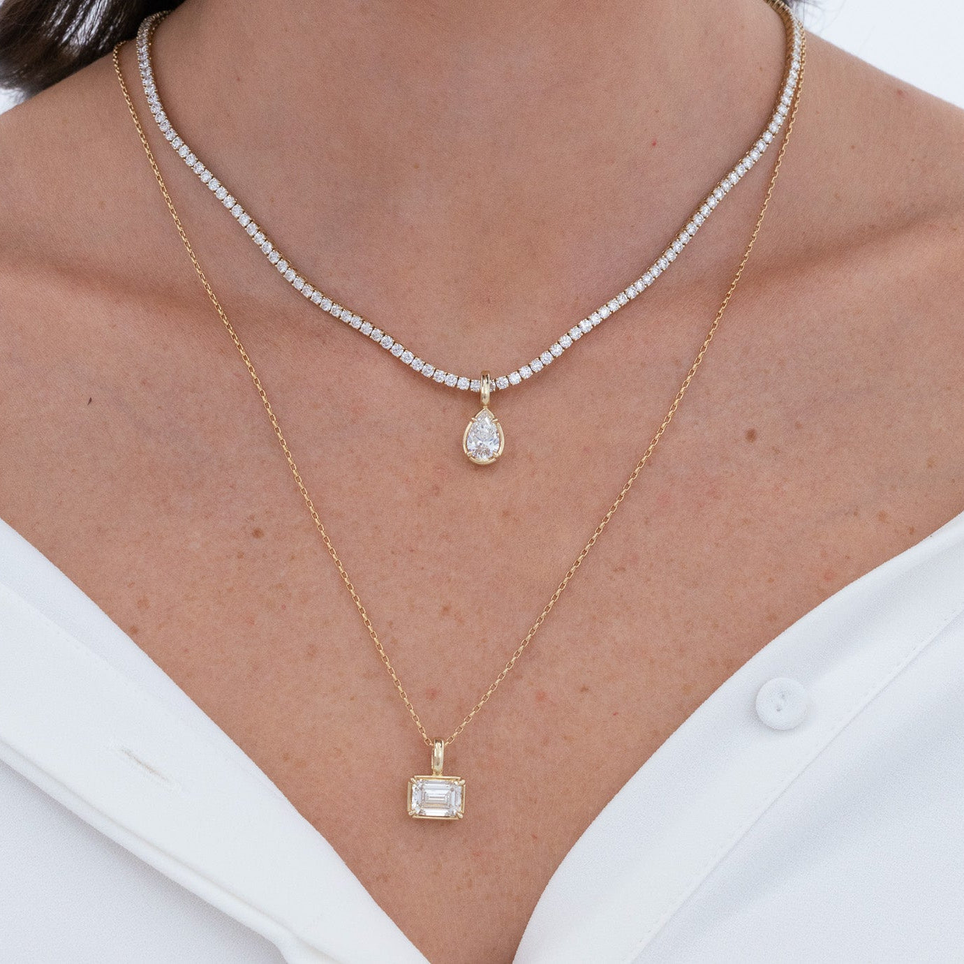 Allure Emerald Cut Diamond Enhancer | Available Now