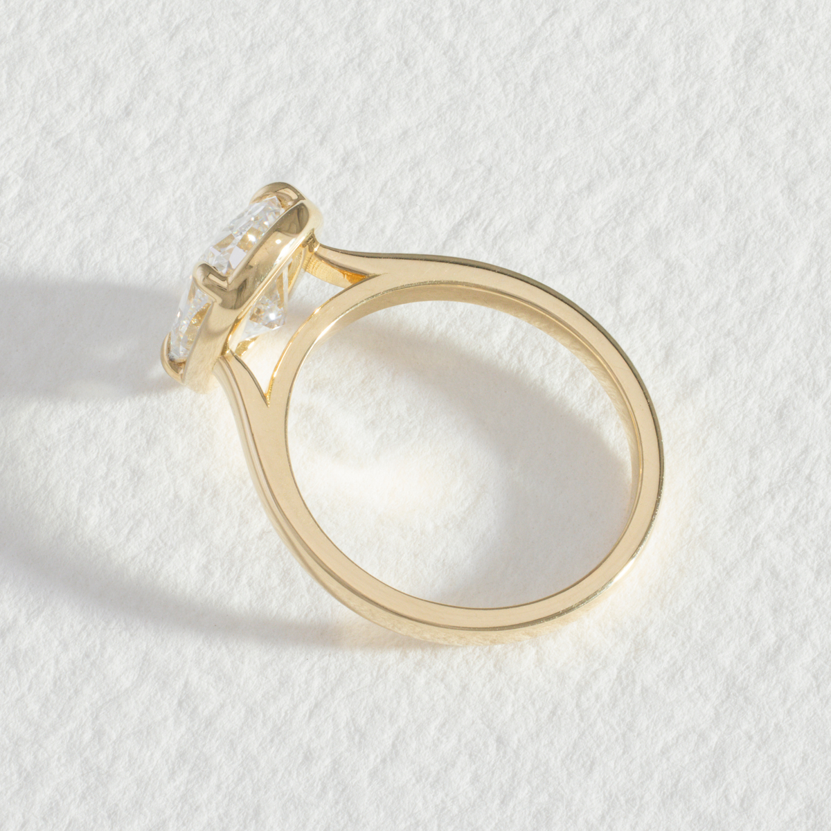 Milan | Oval Georgian Inspired Diamond Engagement Ring