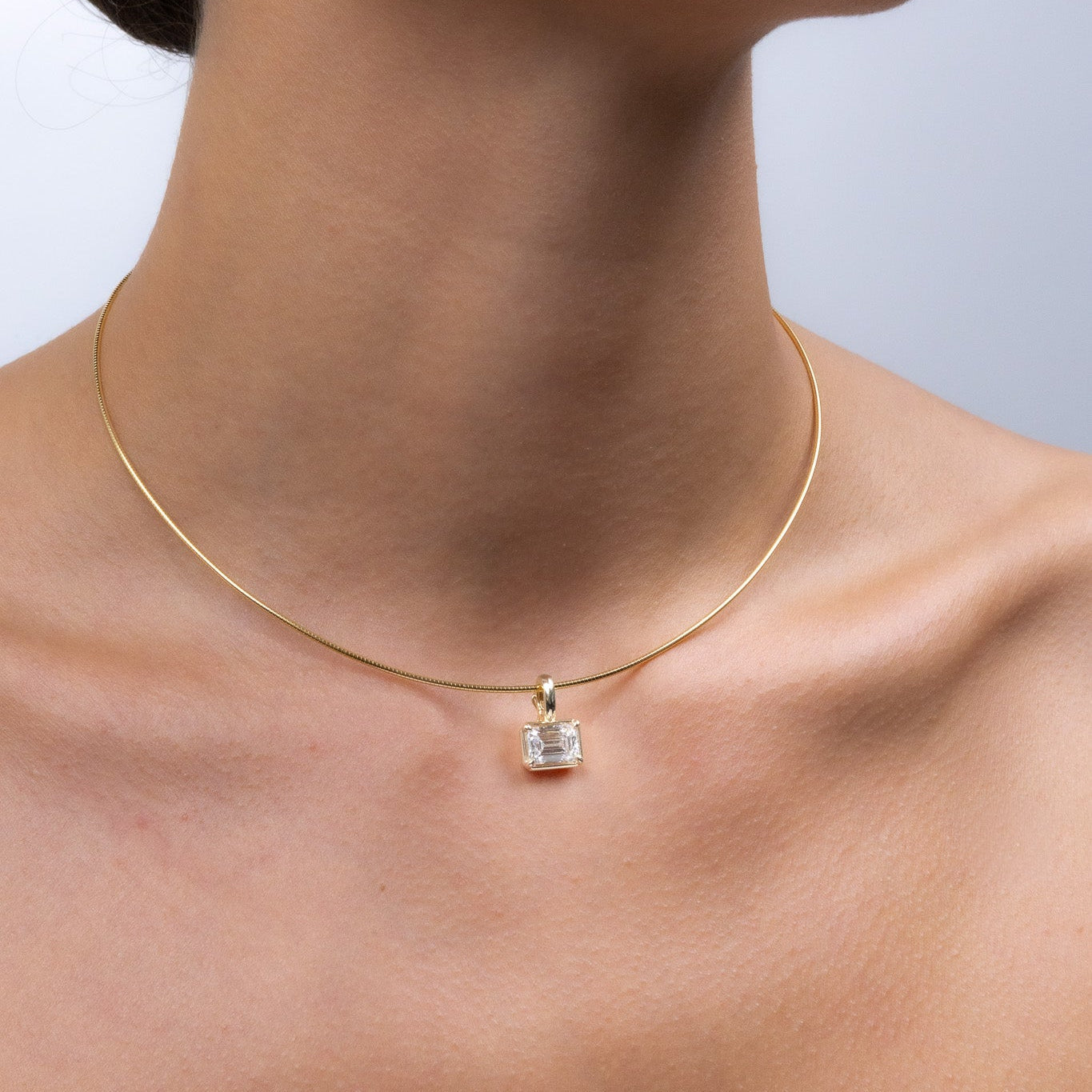 Allure Emerald Cut Diamond Enhancer