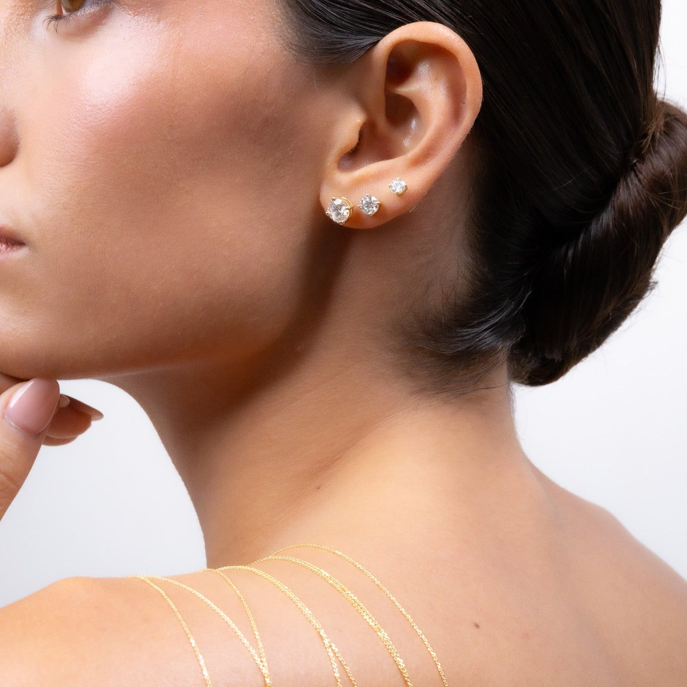 Round Diamond Studs | R2W