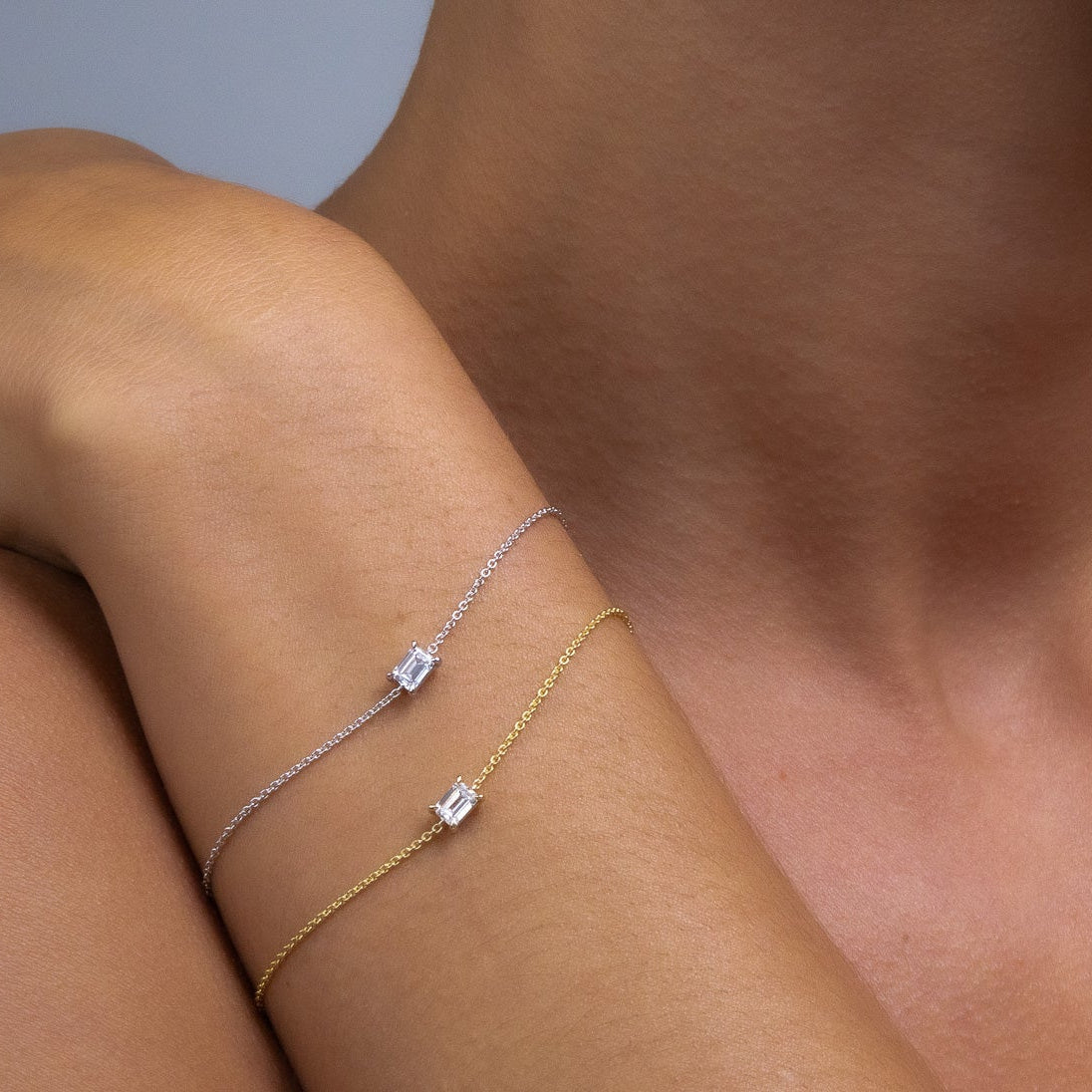 Emerald Diamond Bracelet