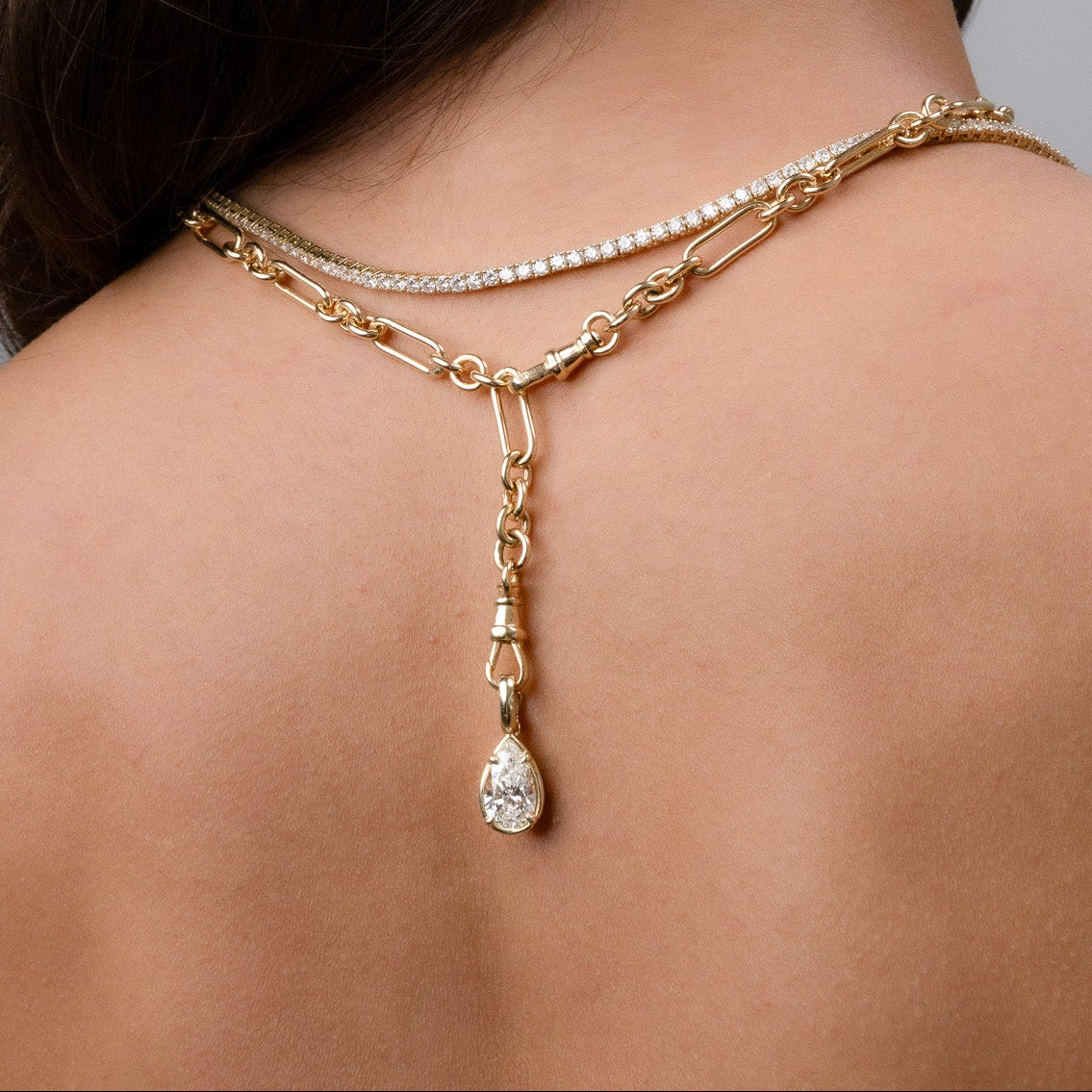 Allure Pear Diamond Enhancer