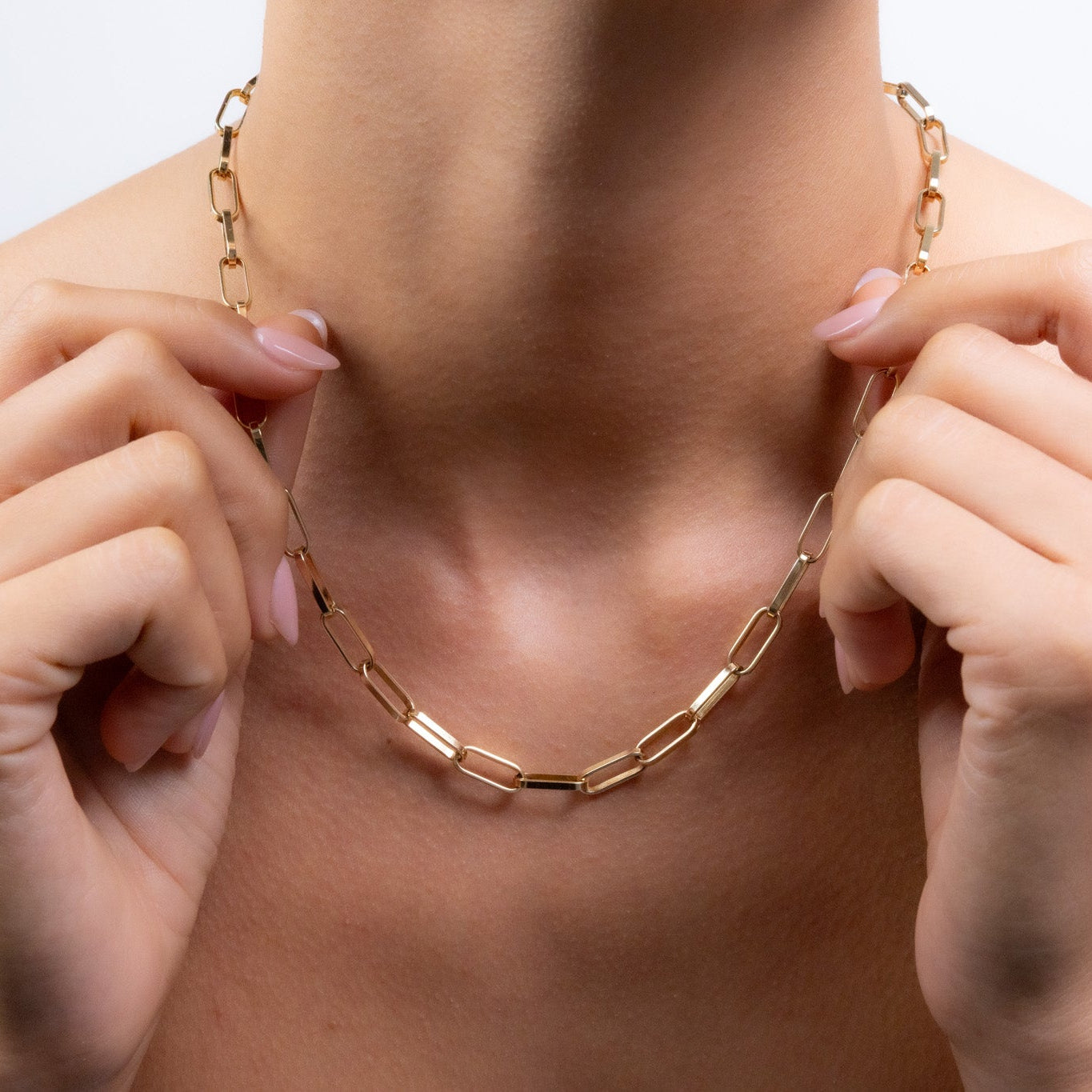 Gold Paperlink Link Chain