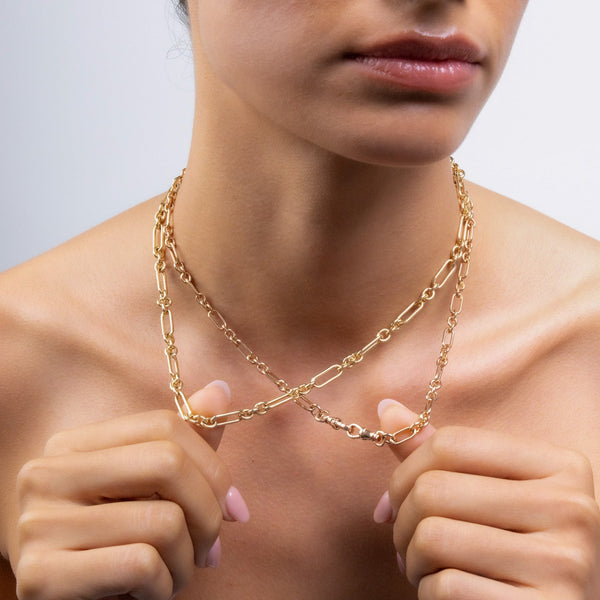 3 +1 Gold Necklace