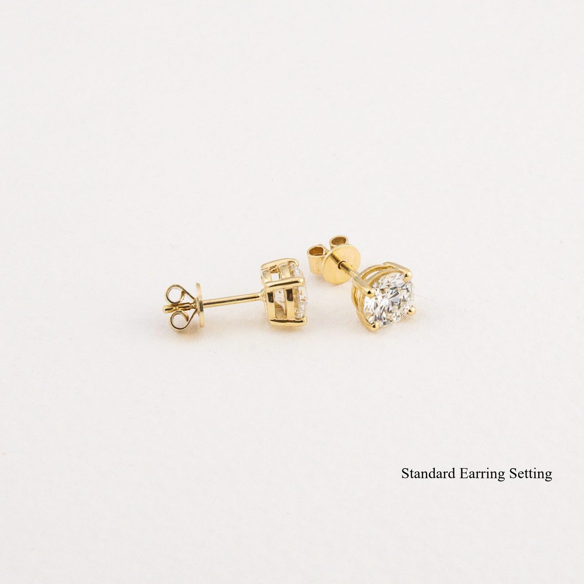 Round Diamond Studs