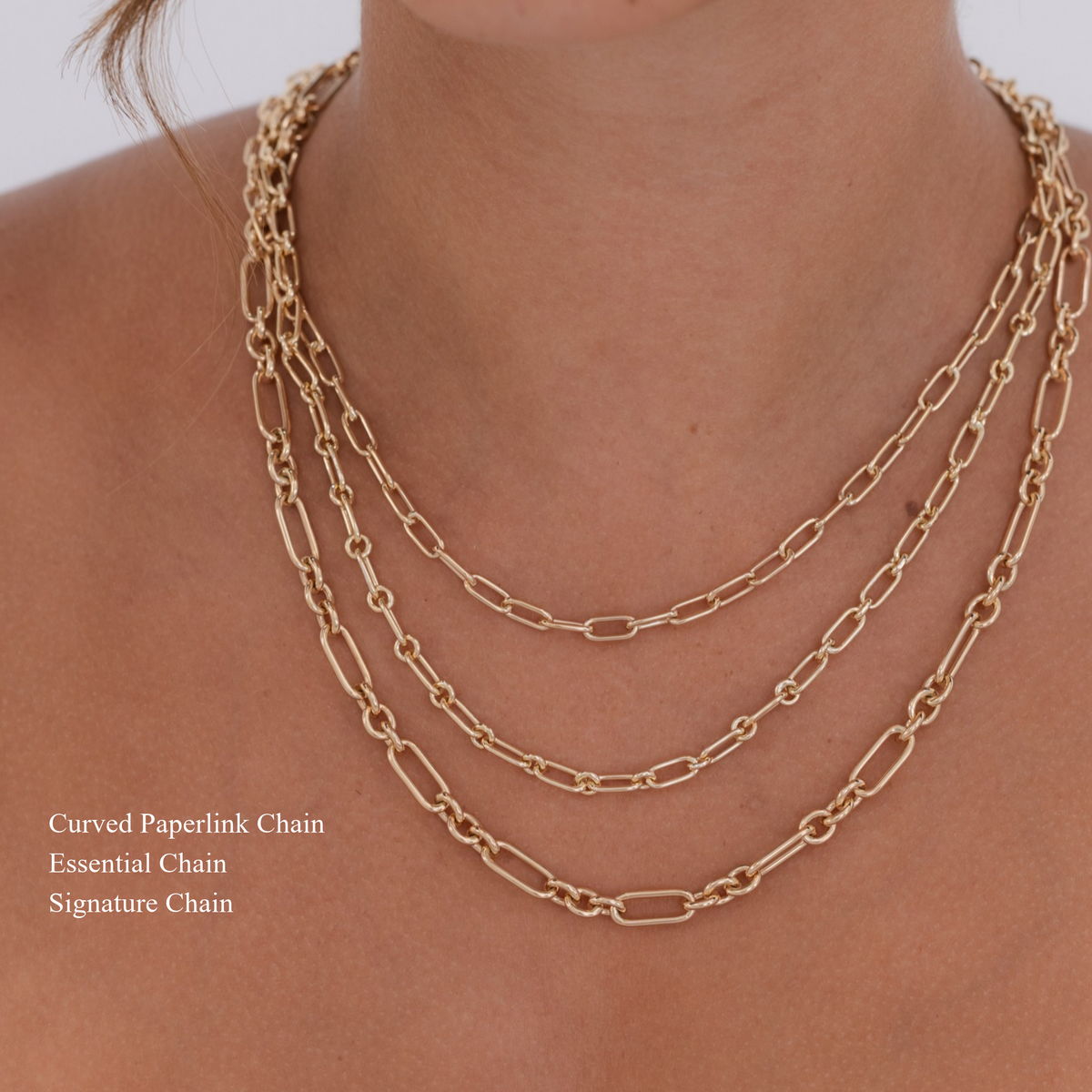 3 +1 Gold Necklace