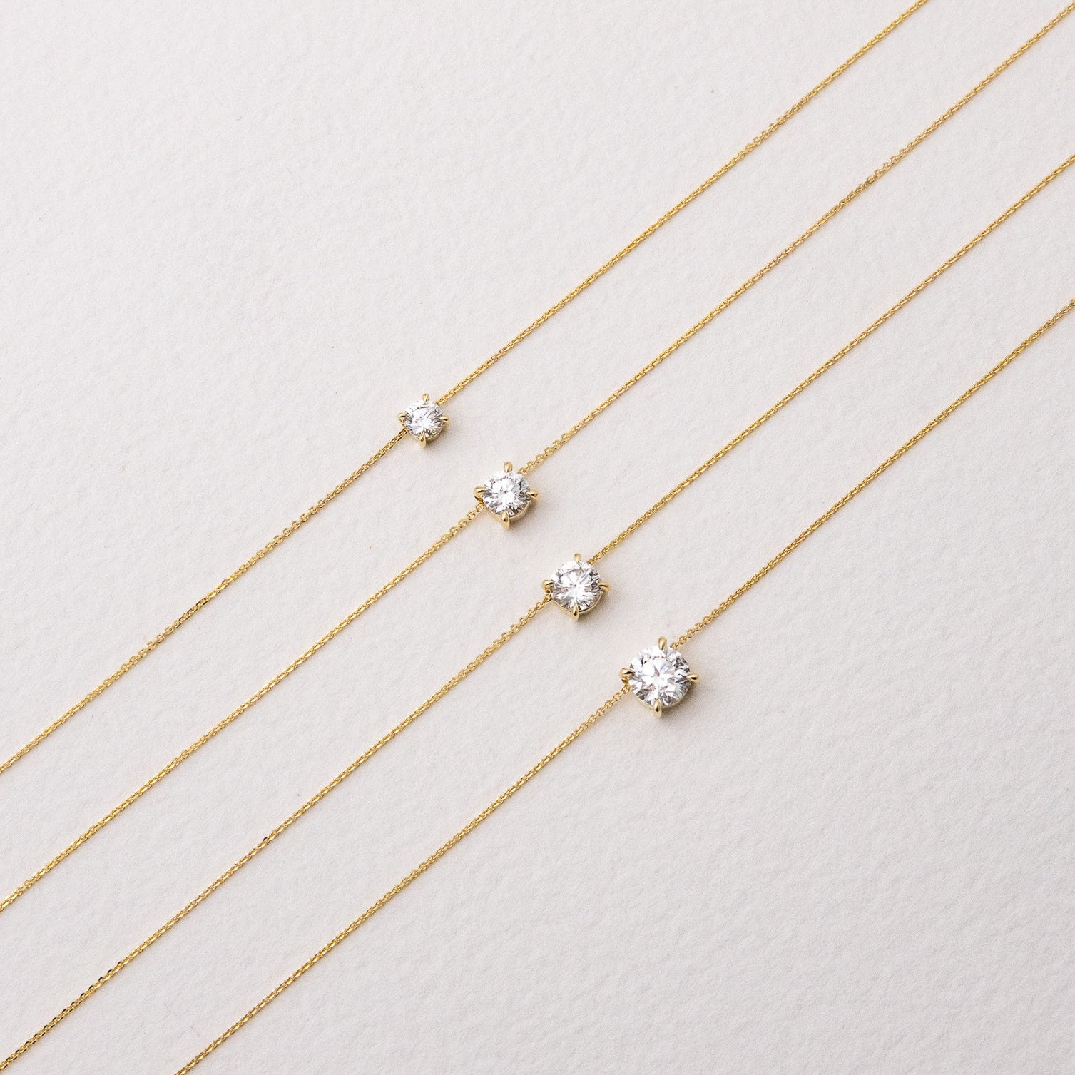 Round Diamond Necklace | R2W