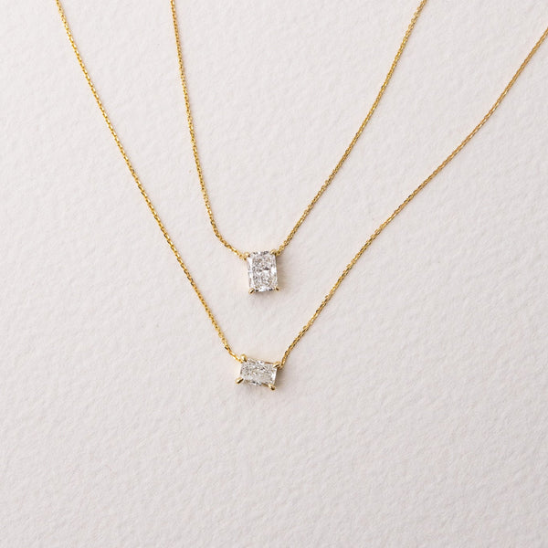Radiant Diamond Pendant