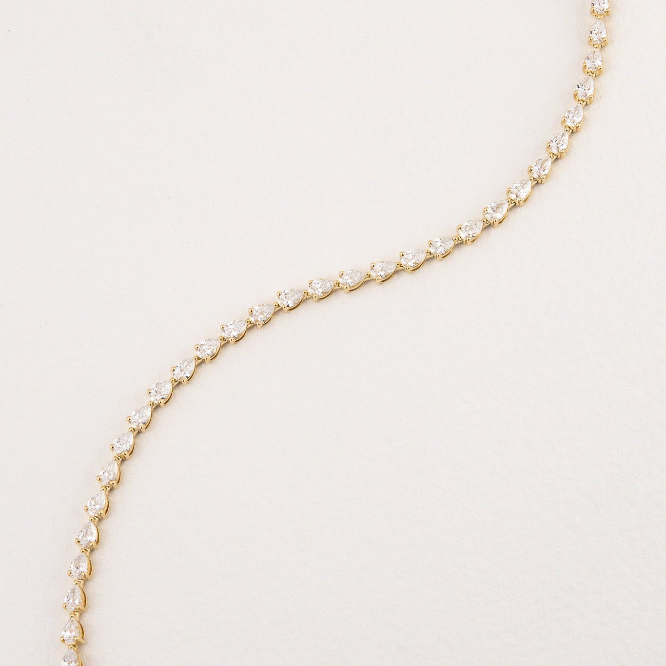 Pear Tennis Bracelet