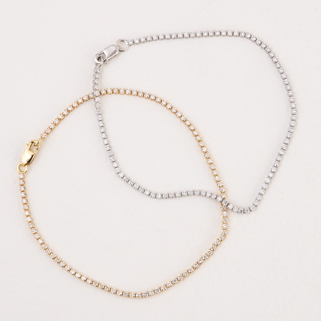 Petite Tennis Diamond Bracelet