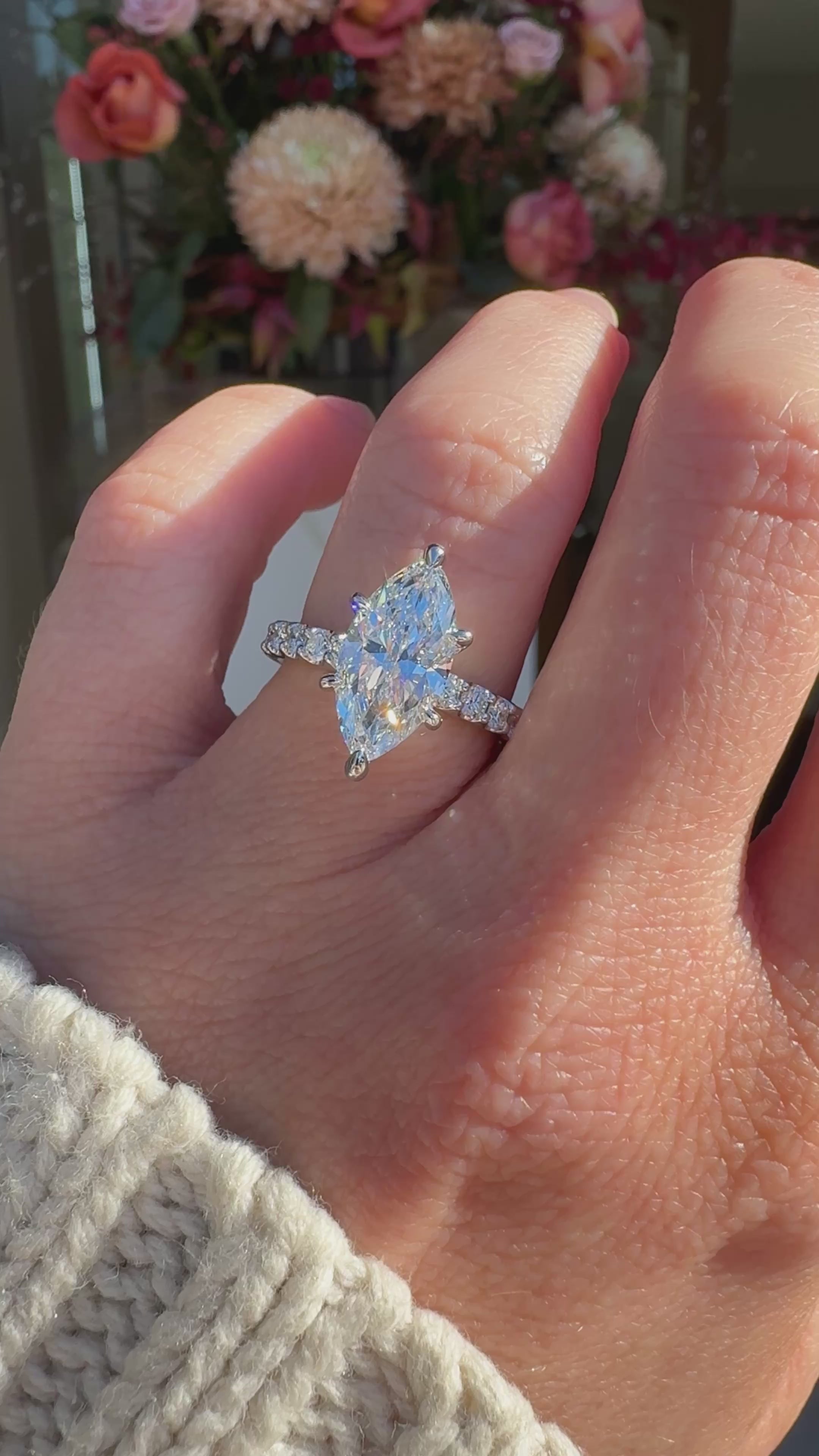 Freya Marquise Diamond Engagement Ring – Matthews Jewellers
