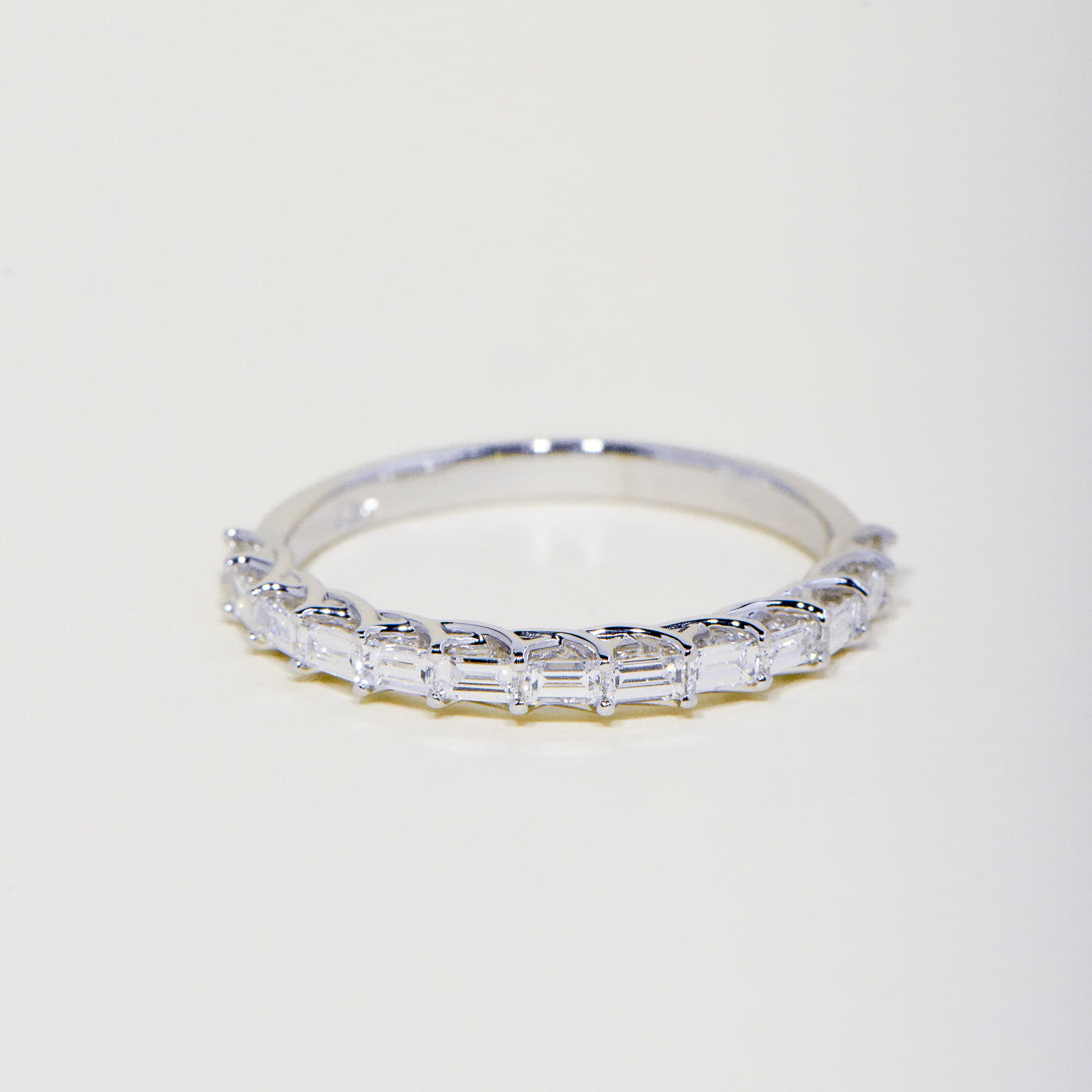 Lab Created Baguette Diamond Ring