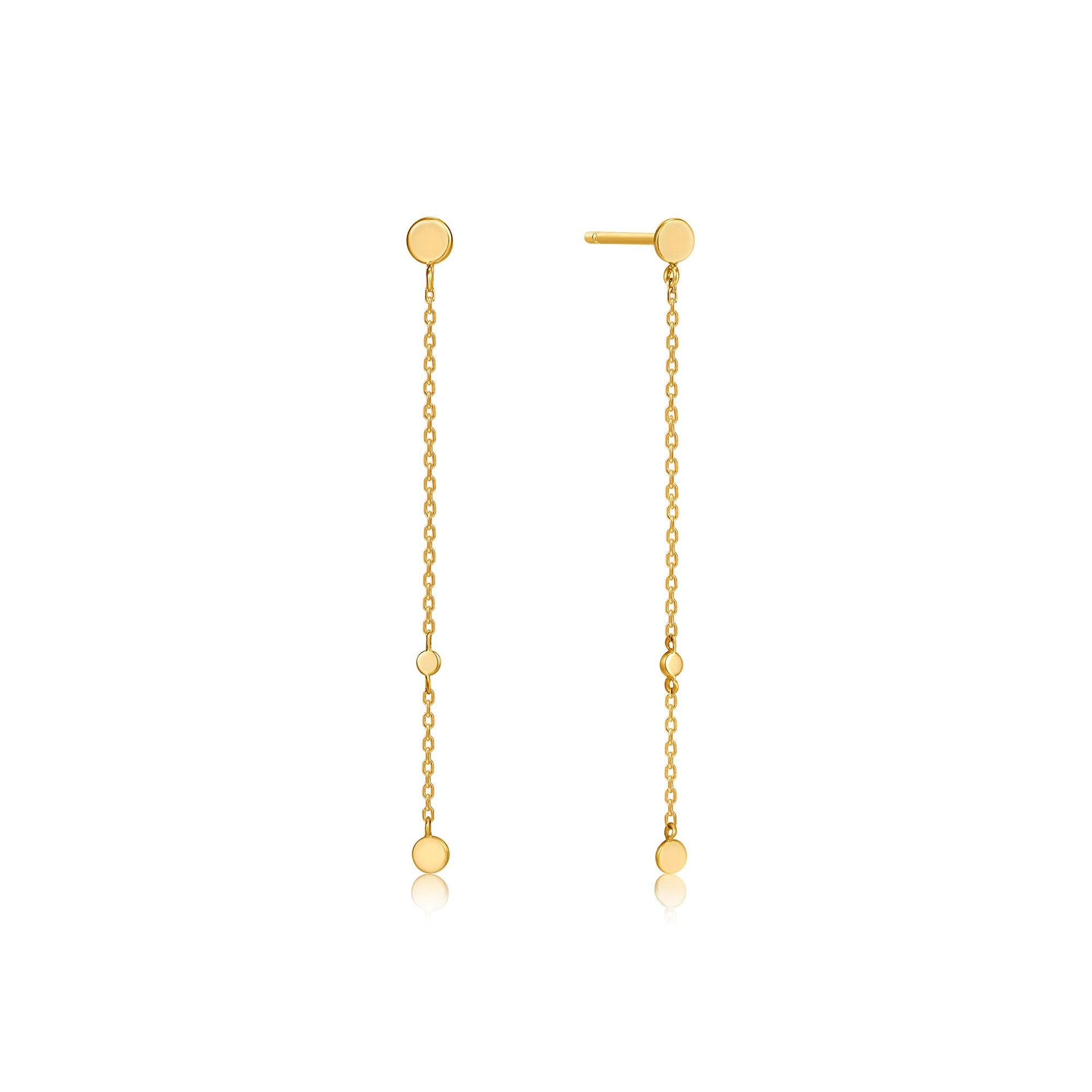Celine Daoust Gold Triple Marquise Diamond Chain Drop Earring Peridot Fine  Jewelry