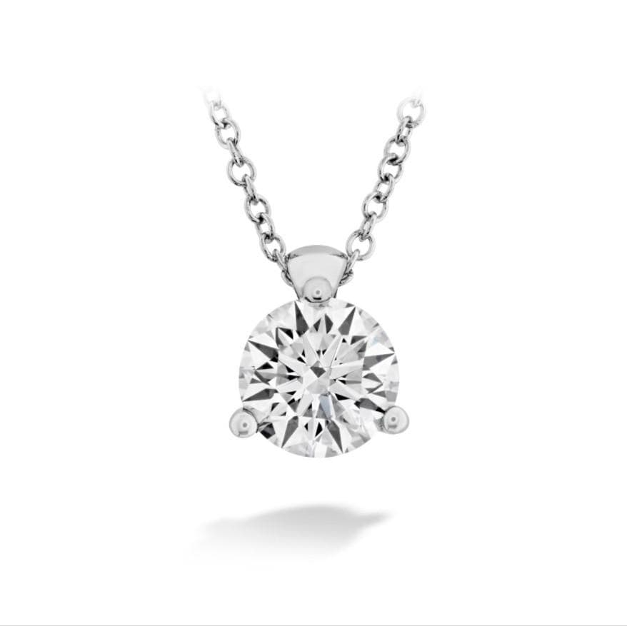 Hearts On Fire Classic 3 Prong Solitaire Diamond Pendant