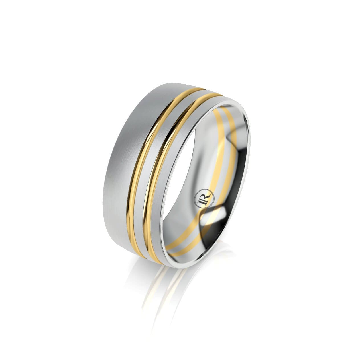 Gold Men's Ring Style IN1107