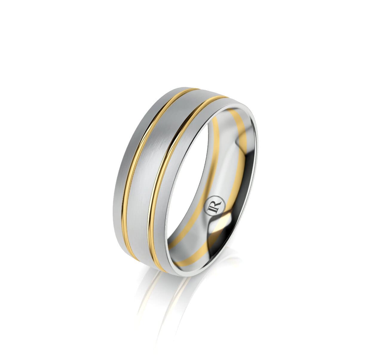 Gold Men's Ring Style IN1160