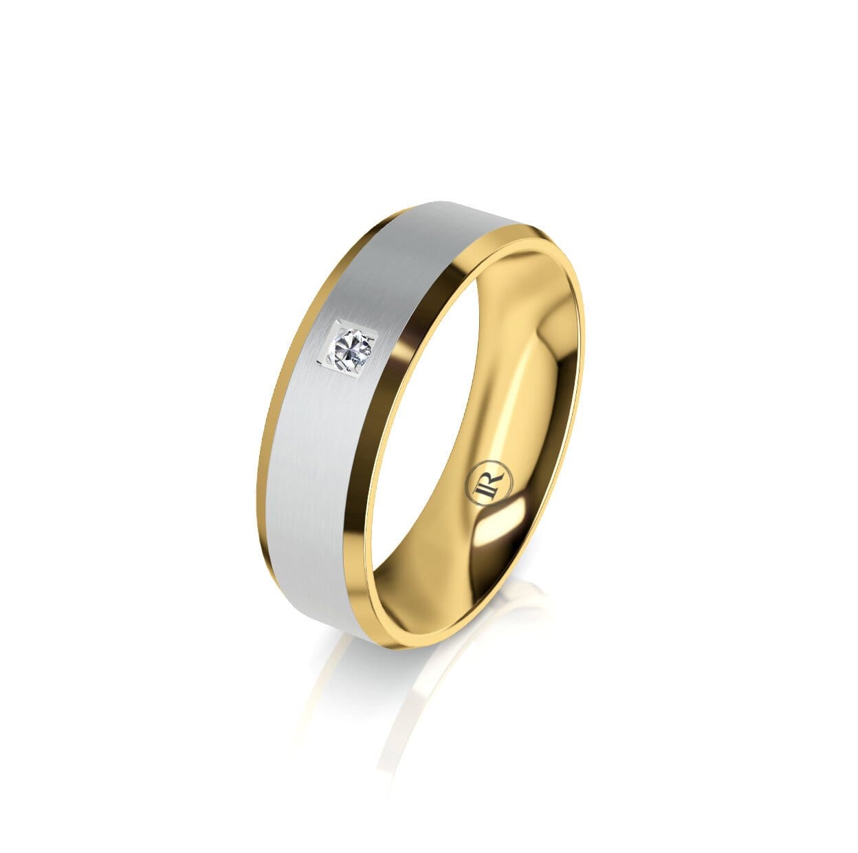 Gold Men's Ring Style IN1546D