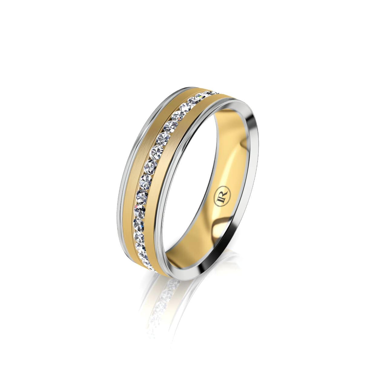 Gold Men's Ring Style IN8007D