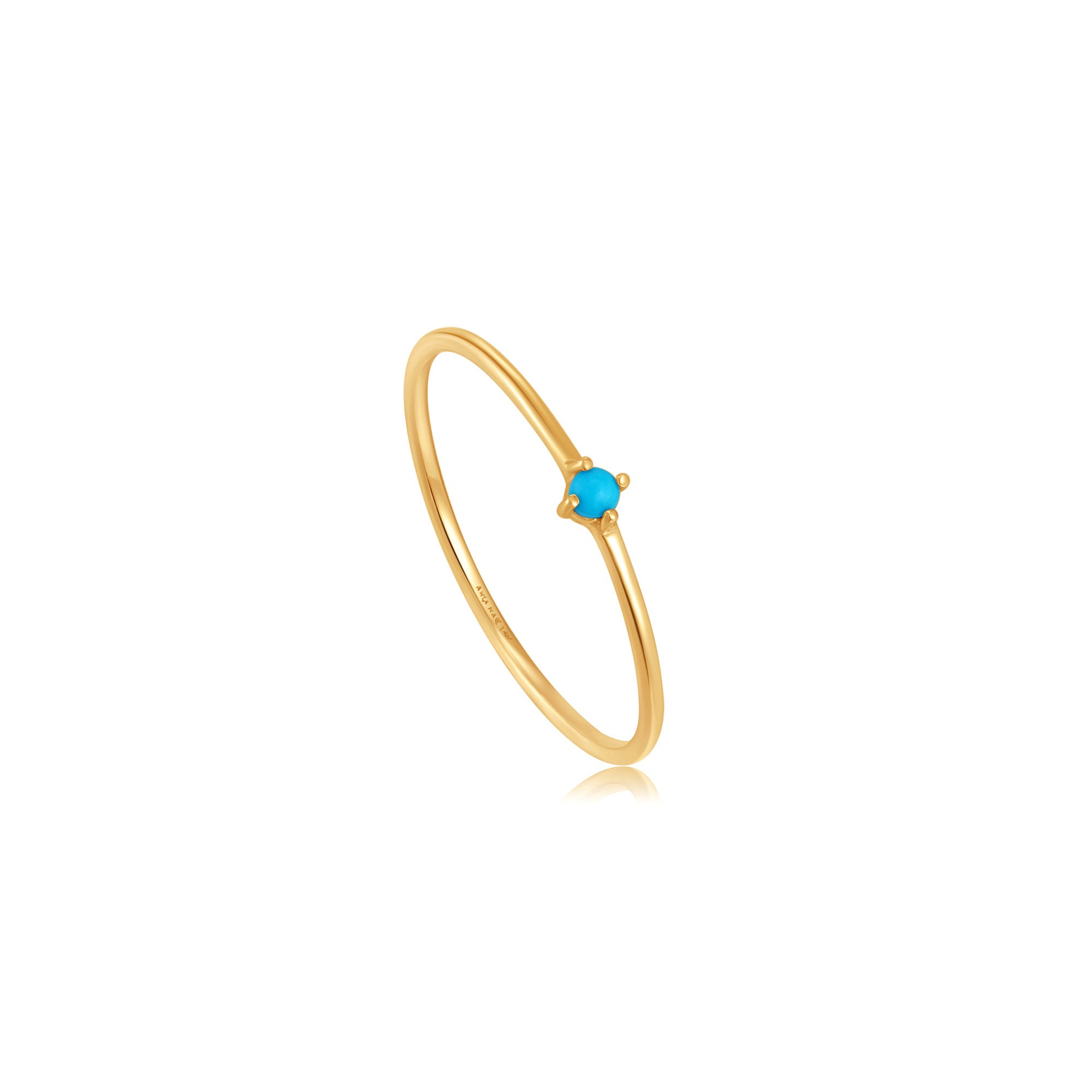 14kt Gold Turquoise Stone Ring