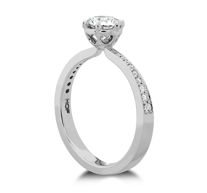 Hearts On Fire Signature 6 Prong Solitaire
